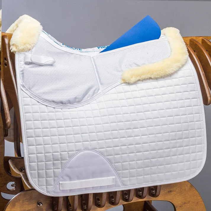 Prolite Fleece Trim Adjustable Dressage Saddlecloth