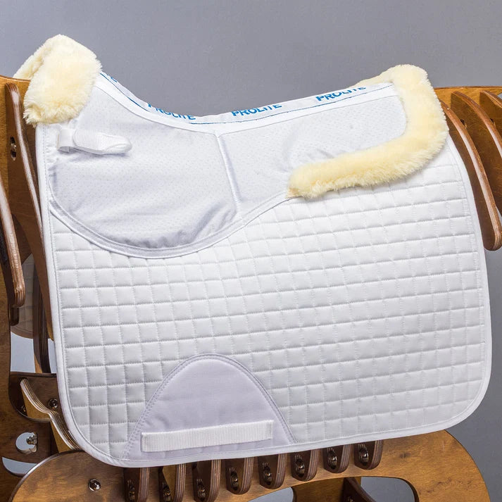 Prolite Fleece Trim Adjustable Dressage Saddlecloth