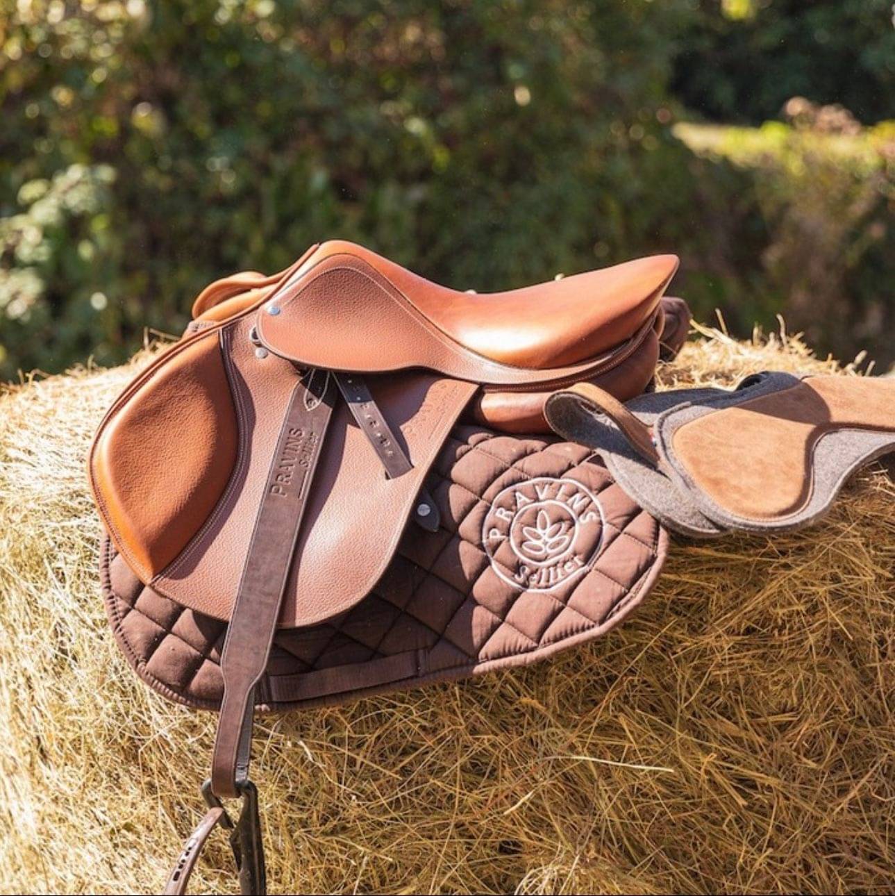 Pravins Wide Stability Stirrup Leathers