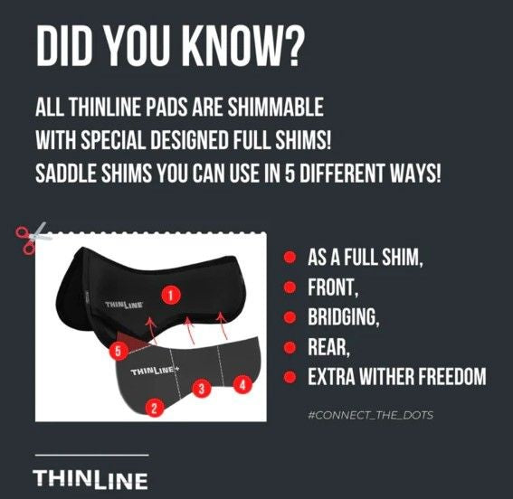 Thinline Trifecta Cotton Half Pad (Shimmable)