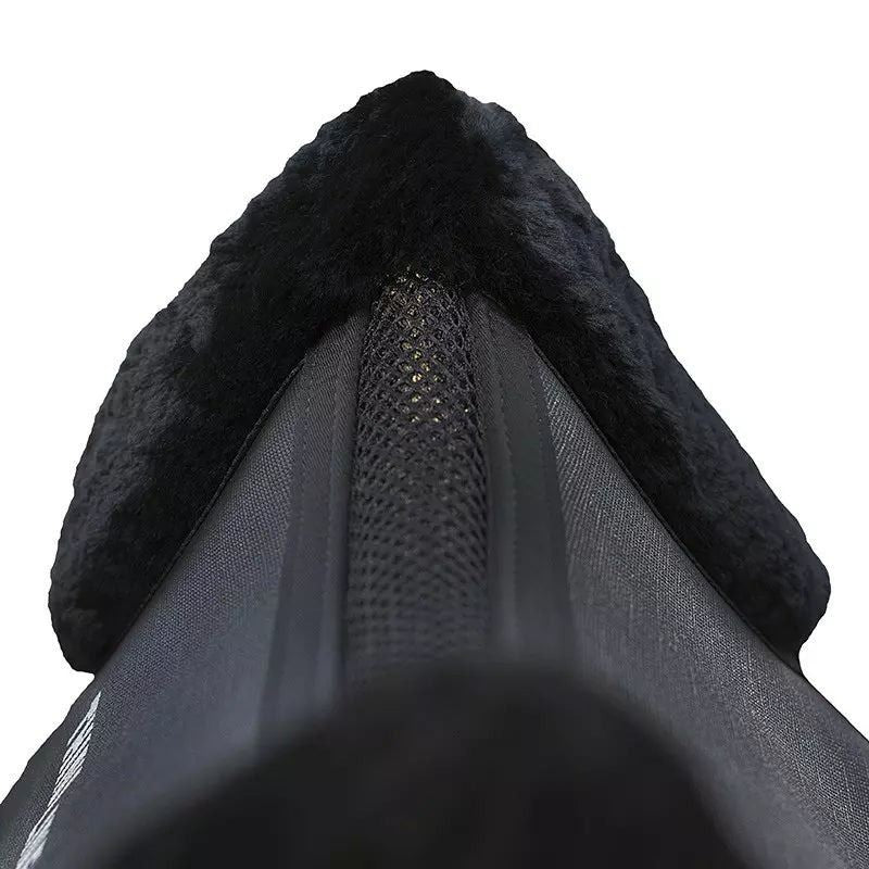 Thinline Trifecta Cotton Half Pad With Sheepskin Trim (Shimmable)