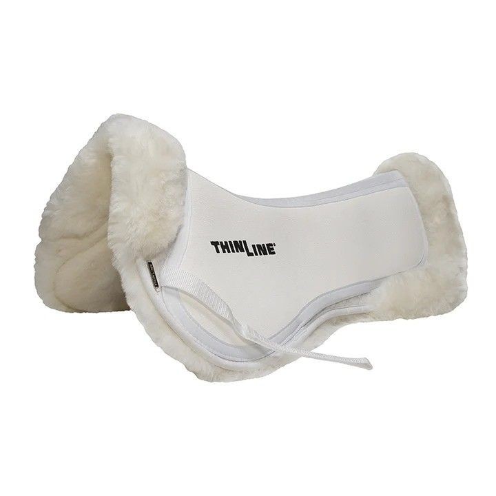 Thinline Trifecta Full Sheepskin Comfort Half Pad (Shimmable)