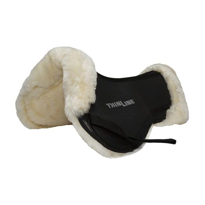Thinline Trifecta Full Sheepskin Comfort Half Pad (Shimmable)