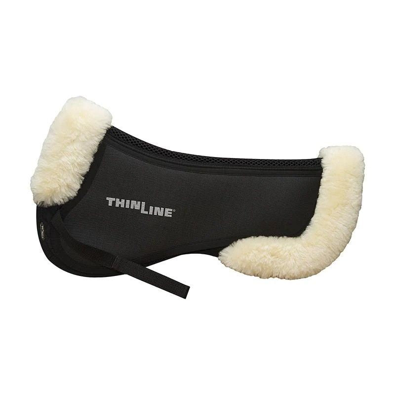 Thinline Trifecta Cotton Half Pad With Sheepskin Trim (Shimmable)