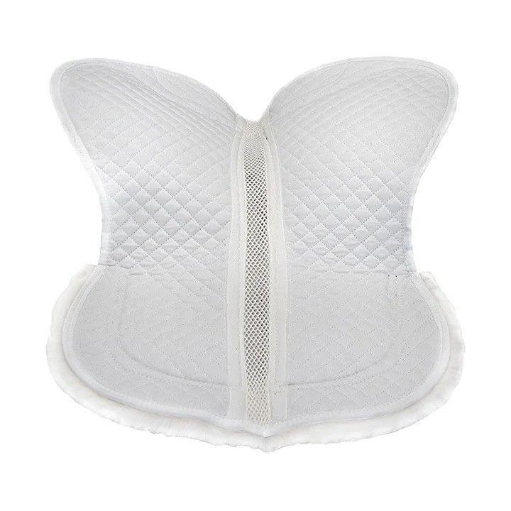 Thinline Trifecta Cotton Half Pad With Sheepskin Trim (Shimmable)
