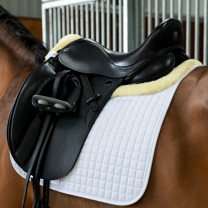 Prolite Fleece Trim Adjustable Dressage Saddlecloth