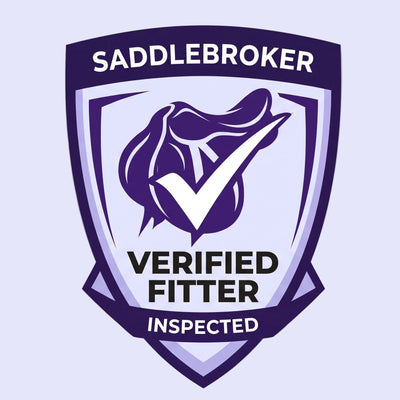 Saddlebroker Verified Fitter Inspected Badge